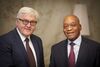 Foreign Minister Frank-Walter Steinmeier with South African President Jacob Zuma (© Ute Grabowsky / photothek.net)